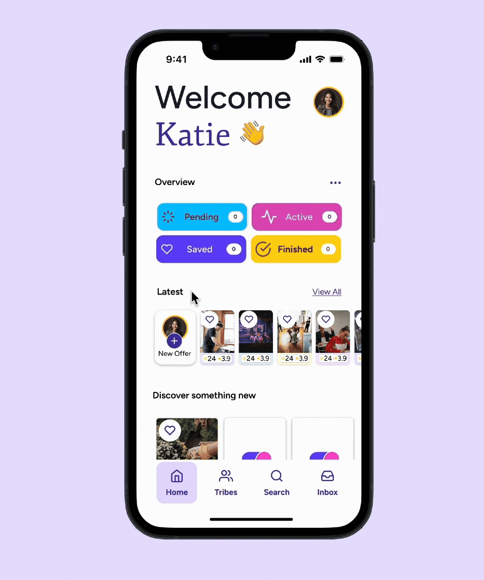 Barterchain original onboarding flow