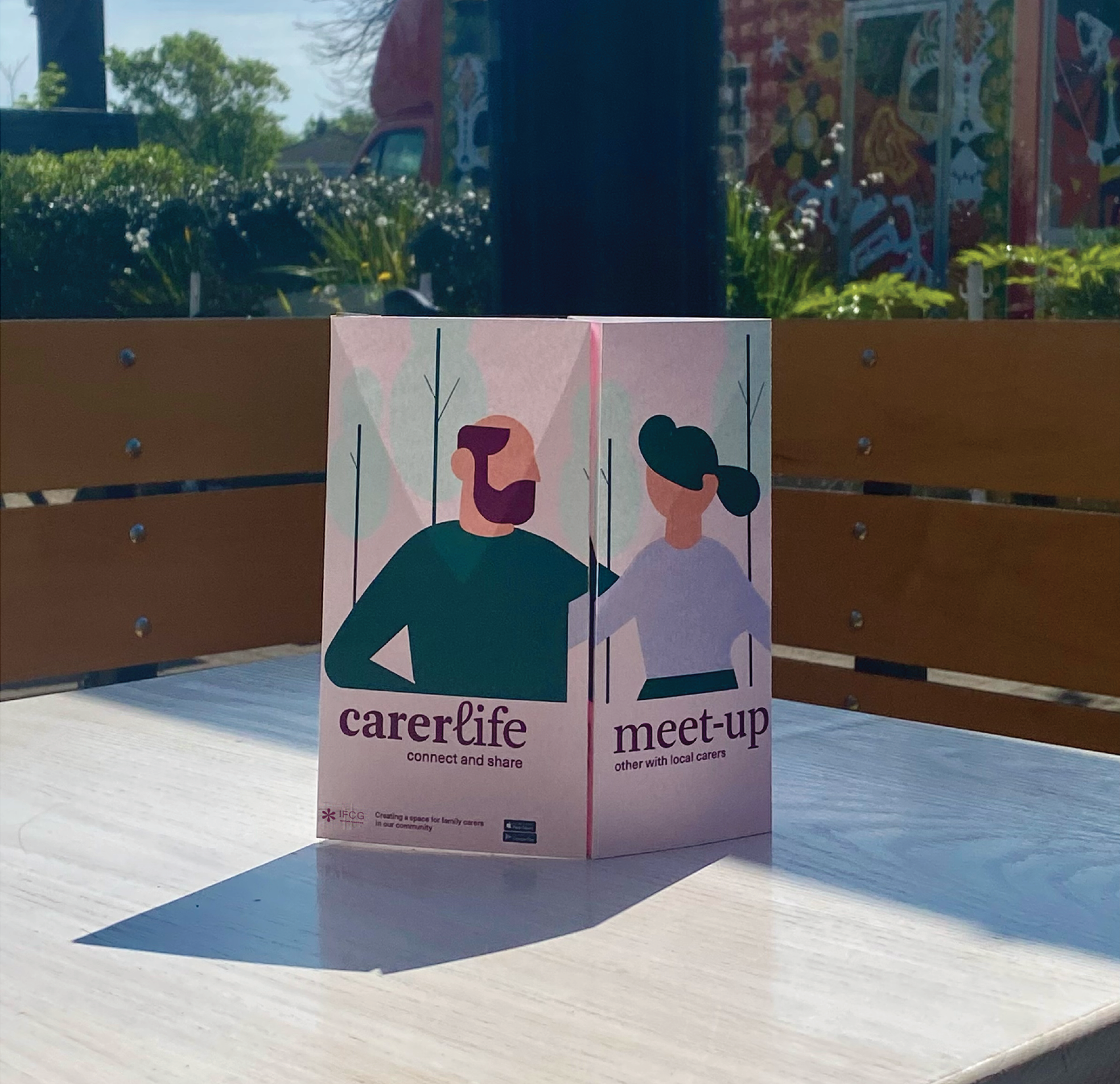 CarerLife app interface screens